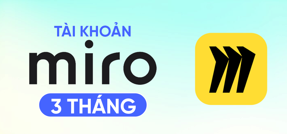 Miro Business 3 tháng - Tài khoản